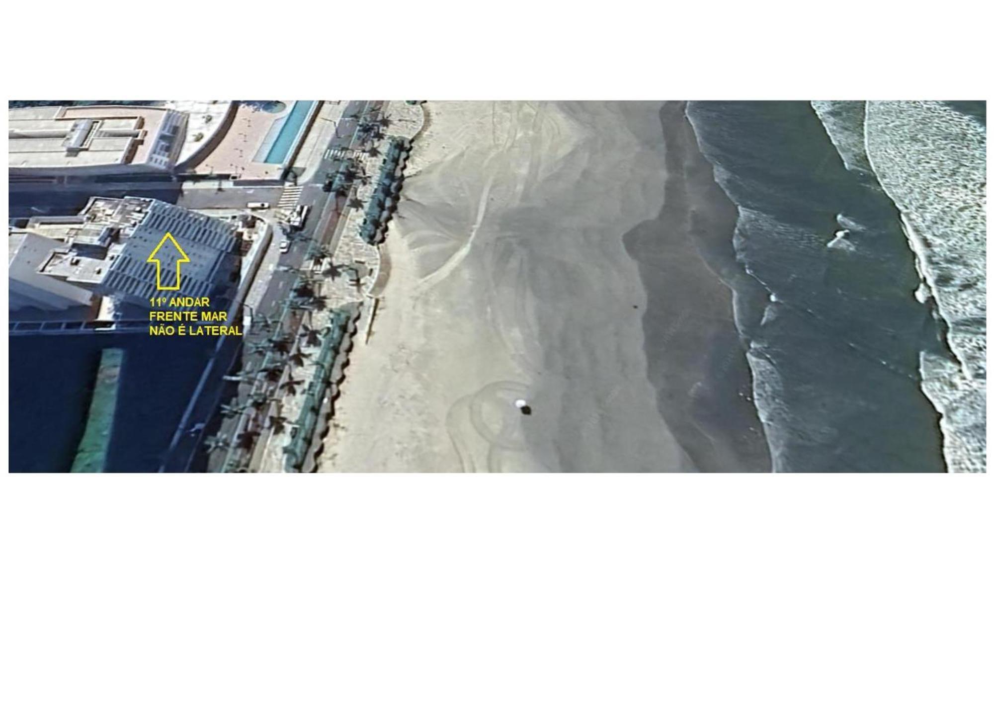 Apartamento Frente Mar Pe Na Areia Praia Grande  Exteriér fotografie